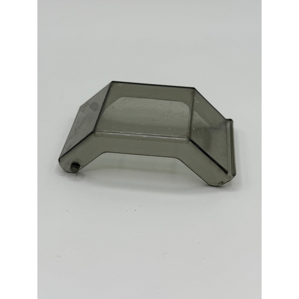 VTG 1983 Fisher Price Construx Window Smoke Grey Tint Canopy Hatches Window Part